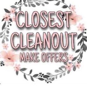 Closet clean out